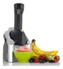 Máquina de Sorvete Yonanas 1.42L 200W Preto Frutas Congeladas
